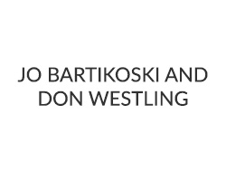 Jo Bartikoski and Don Westling