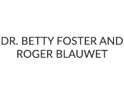 Dr. Betty Foster and Roger Blauwet